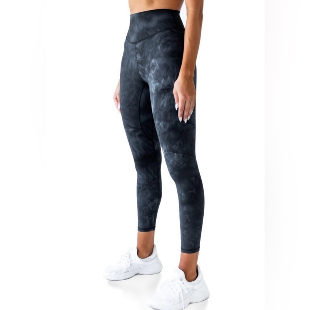 Kamo Fitness black tie dye Ellyn leggings- 25” inseam